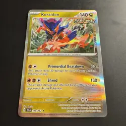 Koraidon 119/162 Sv05: Temporal Forces Holo Pokemon Card NM A1 - Image 1