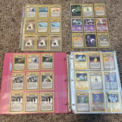 Massive Binder Pokemon Card Collection Lot Vintage See Pics Base Set And More - Image 2