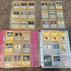 Massive Binder Pokemon Card Collection Lot Vintage See Pics Base Set And More - Image 3