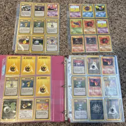 Massive Binder Pokemon Card Collection Lot Vintage See Pics Base Set And More - Image 4
