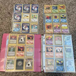 Massive Binder Pokemon Card Collection Lot Vintage See Pics Base Set And More - Image 5