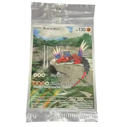 Koraidon 014 Sv: Scarlet & Violet Promo Cards Holo *SEALED* - Image 1