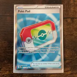 Pokemon Full Art Trainer ME03: Perfect Order Poke Pad 113/088 Ultra Rare - NM - Image 1