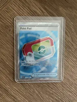 Pokemon Full Art Trainer ME03: Perfect Order Poke Pad 113/088 Ultra Rare - NM - Image 1