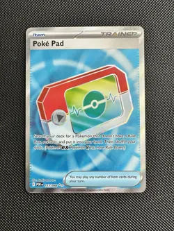 Poke Pad 113/088 Full Art Ultra Rare Mega Evolution: Perfect Order Pokemon TCG - Image 1