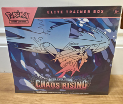 Pokemon Mega Evolution Chaos Rising ETB Elite Trainer Box Brand New & Case Fresh - Image 1