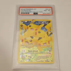 Pokemon 2016 XY Generations Radiant Collection Pikachu Full Art RC29 PSA 8 NM-MT - Image 1