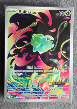 Bulbasaur (Stamped) Mega Evolution Promos Illustration Rare 133 Pokemon TCG - Image 1