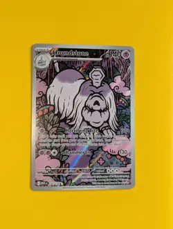 Pokemon TCG Mega Evolutions Houndstone Illustration Rare Holo Card 145/132 - Image 1