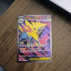 Mega Manectric ex 158/132 Me01: Mega Evolution Holo M/NM Pokemon TCG - Image 1