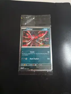 Pokemon TCG - Yveltal 088/132 Mega Evolution Stamped Holo Promo Sealed - Image 1