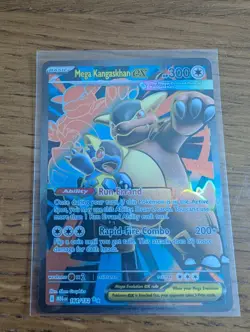 Pokemon TCG Mega Kangaskhan EX 164/132 Mega Evolution Ultra Rare Full Art - Image 1