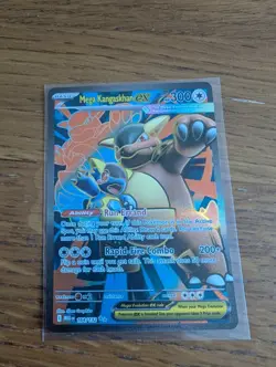 Pokemon TCG Mega Kangaskhan EX 164/132 Mega Evolution Ultra Rare Full Art - Image 2