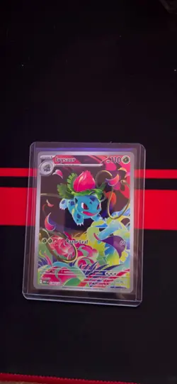 Rare Ivysaur full art Mega Evolution 134/132 Me01: Holo 2025 Pokemon Card - Image 2