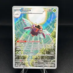 Pokemon TCG Ninjask Me01: Mega Evolution Holo English Stage 1 80 HP 137/132 - Image 1