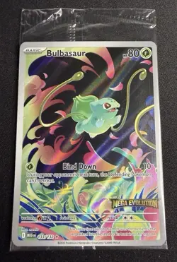 Pokemon TCG Bulbasaur #133 Mega Evolution Stamped Promo Sealed - Image 1