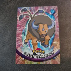 Topps Pokemon TV Animation Edition Tauros 128 English - Image 1