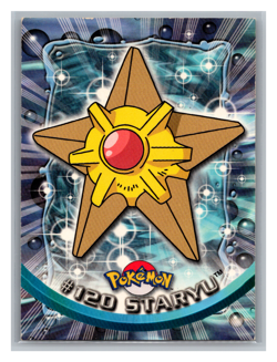 TOPPS POKEMON - STARYU #120 TV ANIMATION EDITION 2000 MP - Image 1