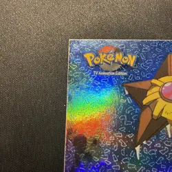 Topps Pokemon TV5 #120 Staryu Rainbow foil - Image 4