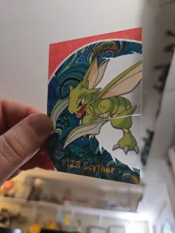 Topps Pokemon TV Animation Edition 2000 #123 Scyther Non-Sport Trading Card - Image 2