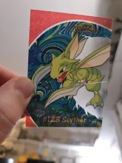 Topps Pokemon TV Animation Edition 2000 #123 Scyther Non-Sport Trading Card - Image 3