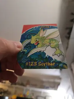 Topps Pokemon TV Animation Edition 2000 #123 Scyther Non-Sport Trading Card - Image 4