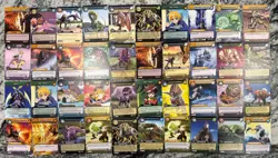 Dinosaur King Trading Card Game Lot Of 120+ Cards 2009 - Image 1