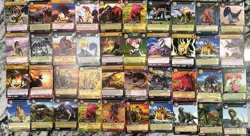 Dinosaur King Trading Card Game Lot Of 120+ Cards 2009 - Image 3