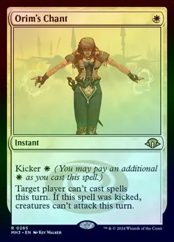 Orim's Chant Near Mint Foil #265 MH3 Modern Horizons 3 MTG - Image 1