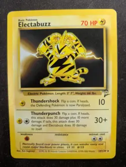 Electabuzz - 24/130 - Base Set 2 (Pokemon) LP #1 - Image 1
