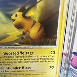 CGC 9 MINT Raichu 27/99 PreRelease Platinum Arceus PROMO Pokemon Card - Image 4