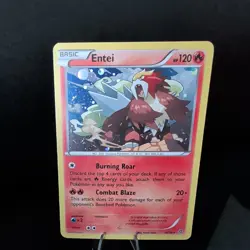 Entei - 14/98 (Cosmos Holo) 014/098 Blister Exclusives Promo Holo Pokemon TCG LP - Image 1