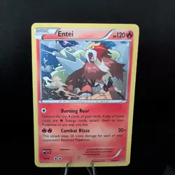 Entei - 14/98 (Cosmos Holo) 014/098 Blister Exclusives Promo Holo Pokemon TCG LP - Image 4