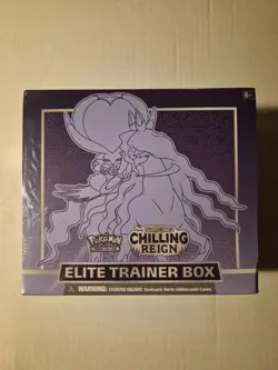 POKEMON CHILLING REIGN LOT OF 3 ETB ELITE TRAINER BOX NEW FACTORY SEALED - Image 2