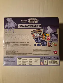 POKEMON CHILLING REIGN LOT OF 3 ETB ELITE TRAINER BOX NEW FACTORY SEALED - Image 3