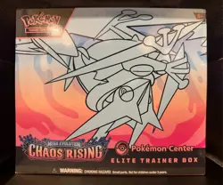 Pokemon TCG: Chaos Rising Pokemon Center Exclusive ETB - Sealed - Image 1