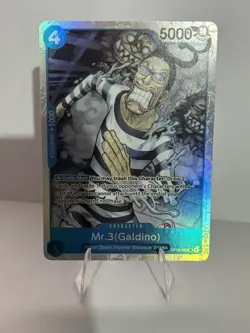 Mr.3 Galdino OP16-056 SR The Time of Battle One Piece TCG English NM Foil - Image 1