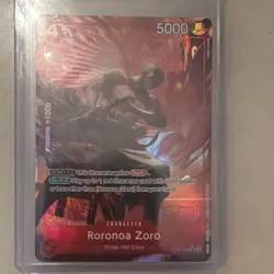 Bandai Roronoa Zoro ST21-015 Foil Character Card One Piece CCG Gear 5 5000 - Image 1