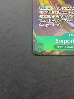 One Piece TCG Emporio.Ivankov SR Special Foil English OP16-026 - Image 4