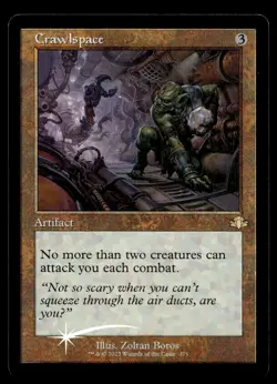 Crawlspace (Retro Frame) 375 Foil R Dominaria Remastered - Image 1