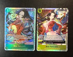 Bandai One Piece TCG English Boa Hancock OP16-032 OP14-112 Lot of 2 - Image 1