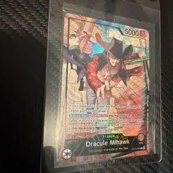 Dracule Mihawk OP14-020 Foil Holo One Piece PSA Promo New In Sealed Packaging - Image 4