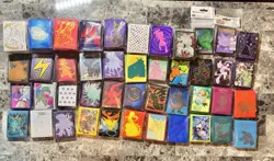 Pokemon Card ETB Sleeves Lot Of 74 Sealed Packs - New - Image 1