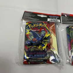 Lot of 2 Pokemon TCG Phantasmal Flames Booster Pack & Mini Portfolio SEALED NEW - Image 2