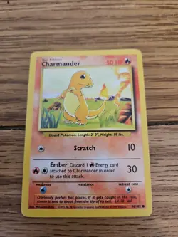 Pokemon TCG Charmander Base Set, Card 46/102 - Image 1