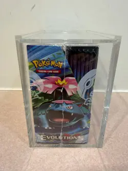 Pokemon XY Evolutions Booster Box With Acrylic Case - Image 2