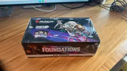 MTG Foundations Play Booster Box Factory Sealed Magic The Gathering Standard - Image 1