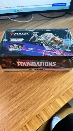 MTG Foundations Play Booster Box Factory Sealed Magic The Gathering Standard - Image 2