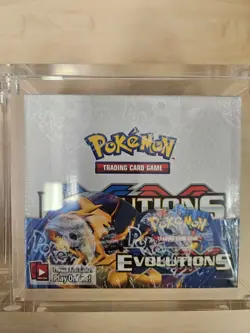 Pokemon TCG: XY Evolutions 36-Pack Booster Box - New Sealed In Acrylic - Image 1