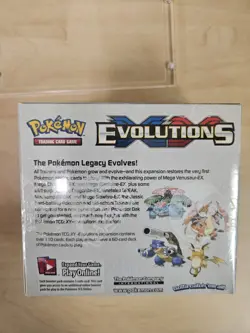 Pokemon TCG: XY Evolutions 36-Pack Booster Box - New Sealed In Acrylic - Image 3